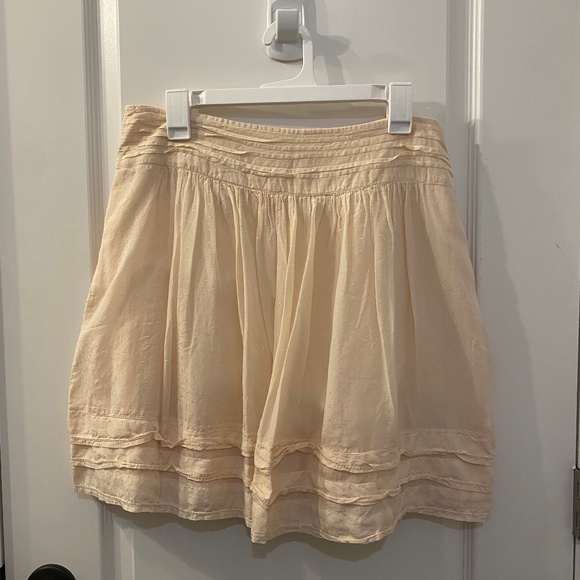 Blush pink chiffon skirt (France) - Picture 1 of 3